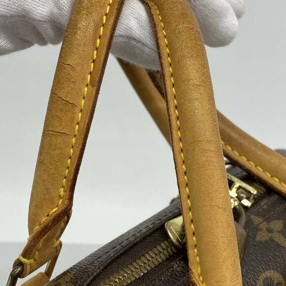 LOUIS VUITTON Authentic Brown Monogram Deauville Bag - Picture 7 of 13